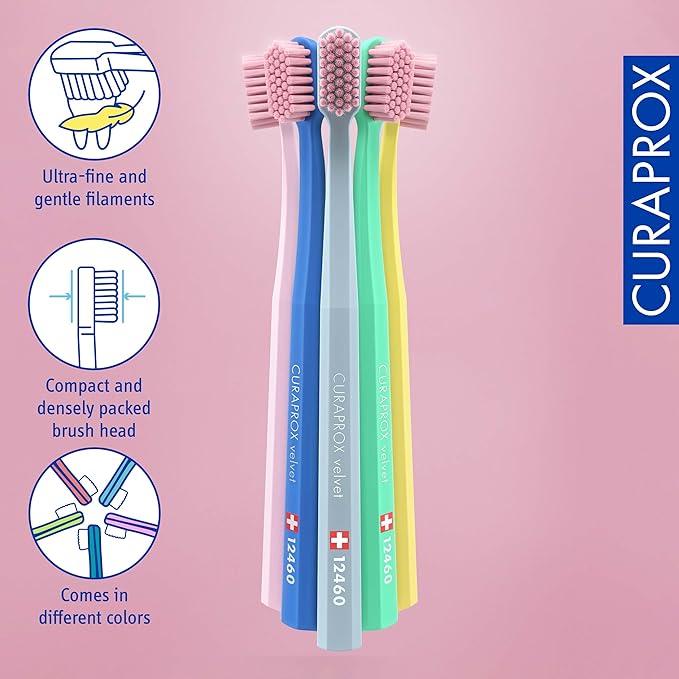 Curaprox CS 12460 Velvet Ultra-Soft Toothbrush