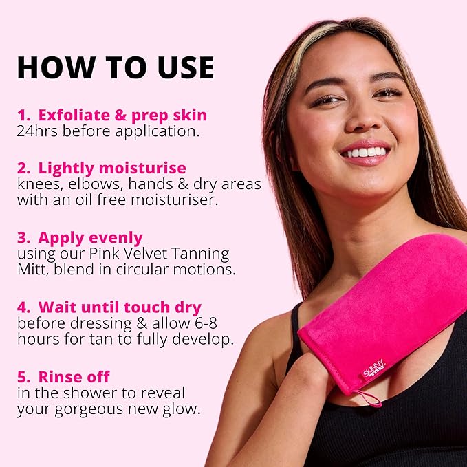 Skinny Tan Self-Tanning Mousse - Long-Lasting and Non-Drying Formula - Coconut and Vanilla Scent - Easy To Apply Luxurious, Foam Texture - Streak Free and Natural Looking Results - Medium - 5 oz