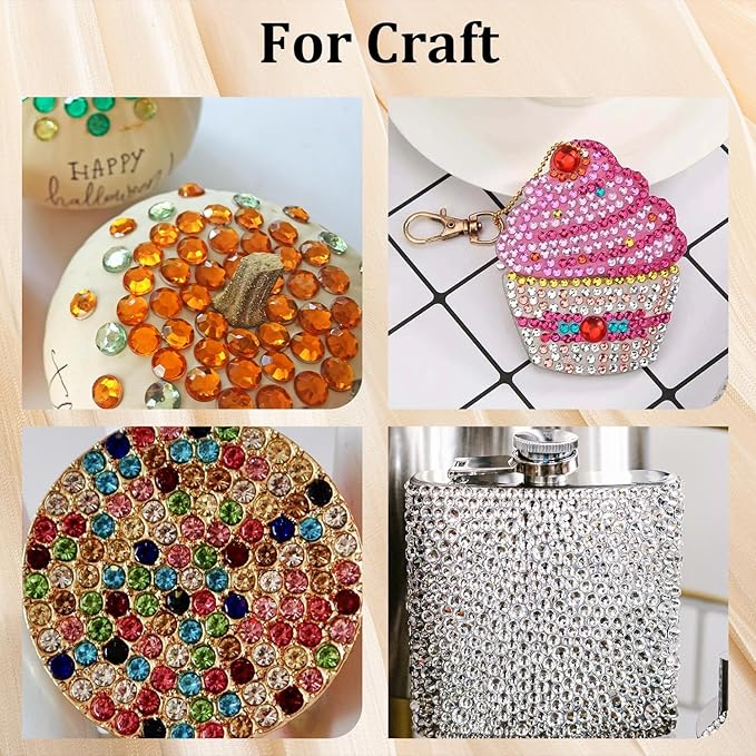 Colorful Face Gems for Makeup Set,