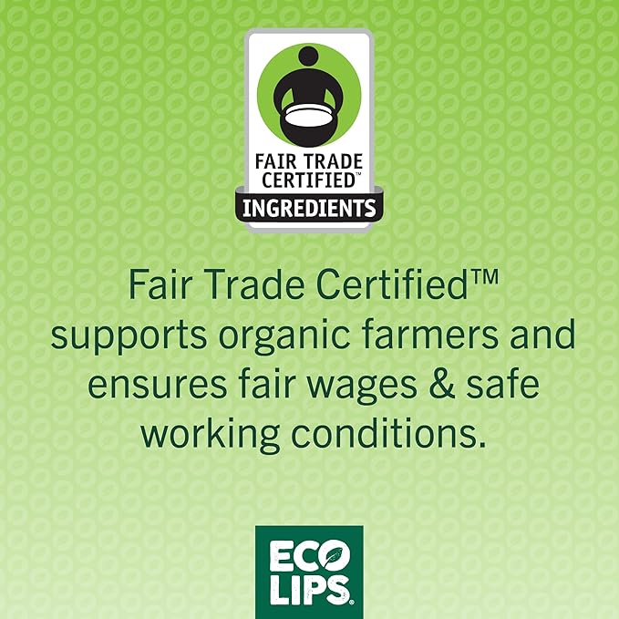 Mongo Kiss Organic Lip Balm 6-Pack by Eco Lips 100% Organic Beeswax & Cocoa Butter Lip Care with Mongongo Oil - Soothe & Moisturize Dry & Cracked Lips - Made in USA. (Pomegranate, Yumberry, Blood Oran