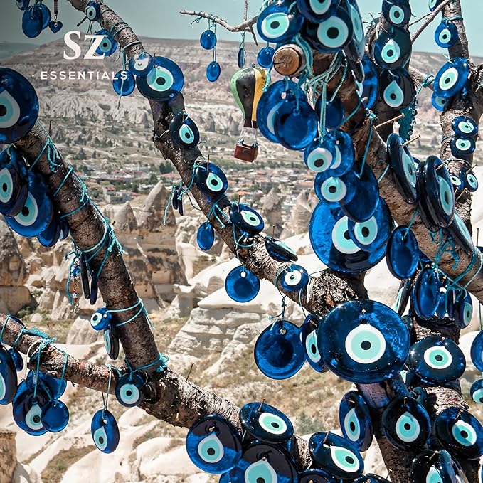 Evil Eye Protection Pure Essential Oil Blend - All-Natural Oils for Spells, Cleansing, Amulets & Rituals - Safeguard Against Negativity Evil & Harm -Therapeutic Grade & Vegan (5ml)