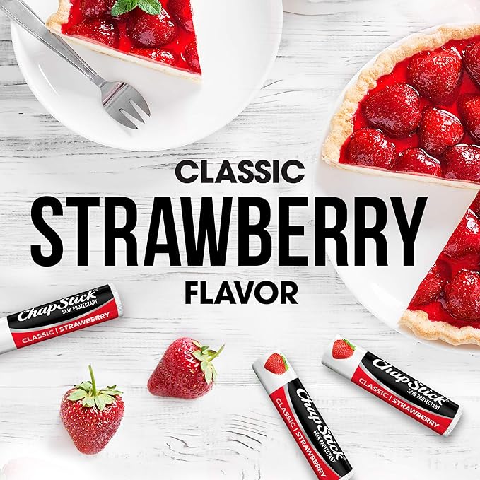 ChapStick Strawberry Lip Balm Bundle –