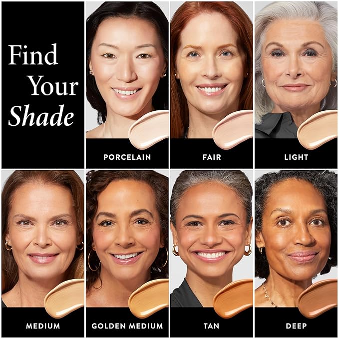 LAURA GELLER NEW YORK The Ideal Fix Concealer - Porcelain - Buildable Medium to Full Coverage Liquid Concealer - Covers Under Eye Dark Circles & Blemishes - Long-Lasting