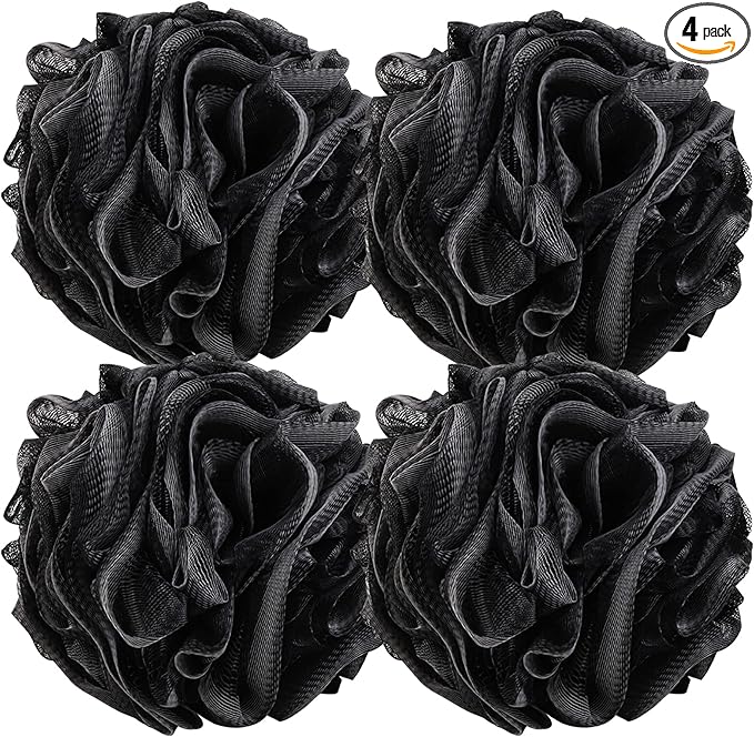 Btyms 4 pieces large loofah