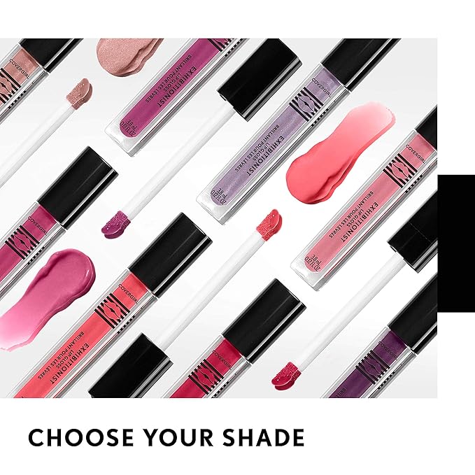 COVERGIRL Exhibitionist Lip Gloss, Turnt Not Burnt (3.8 ml/0.12 fl oz) (Pack of 3)