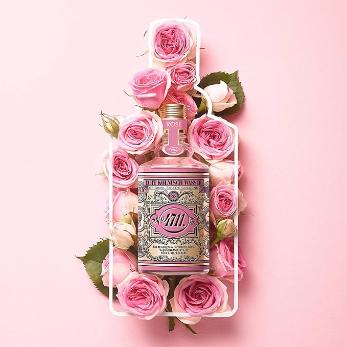 4711 Floral Collection Rose by Muelhens for Women - 3.4 oz EDC Spray