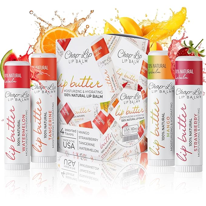 CHAP-LIP 100% All Natural Lip Balm Gift