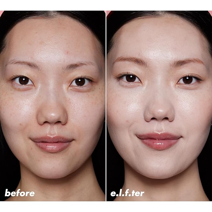 e.l.f. Halo Glow Skin Tint SPF 50, Tinted Moisturizer For Light, Buildable Coverage, Creates A Natural Glow, Vegan & Cruelty-Free, 3 Fair Cool