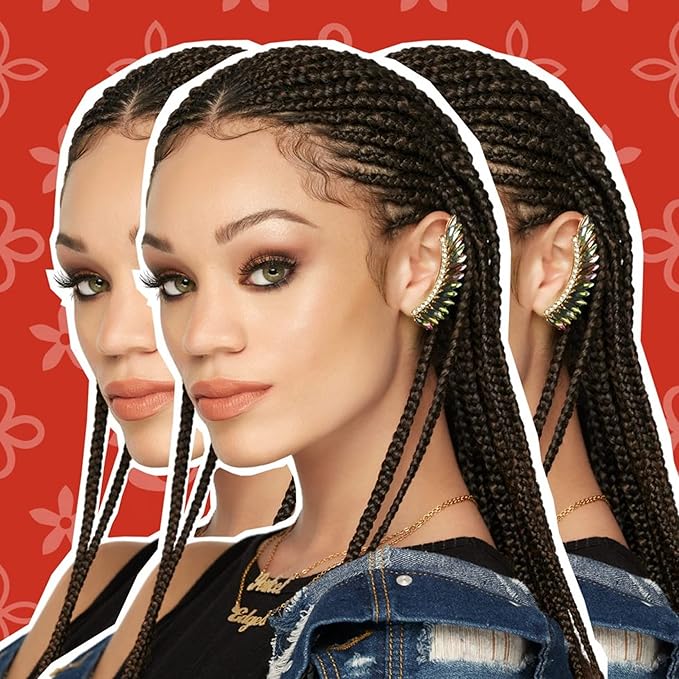 Creme of Nature with Argan Oil From Morocco Perfect Edges Hair Gel, 24 Hour Hold with Moisture and Exotic Shine, Dark Brown, 2.25 Oz (Pack of 1)