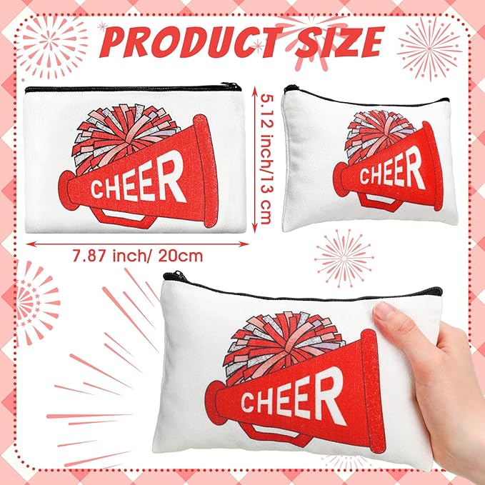 20 pcs cheer makeup bag