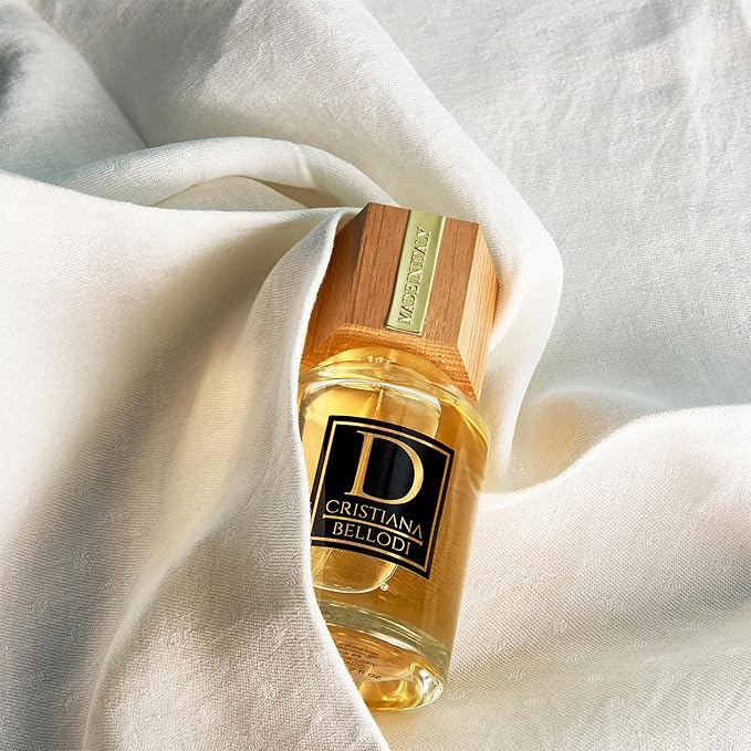 D for Unisex - Perfume for Women & Men - Long Lasting Cologne from Italy - Woody Floral Fragrance with Sweet Orange, Rose, Patchouli, Jasmine Notes - Eau de Parfum - 3.4 oz EDP Spray