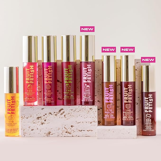 Milani Lip Oil with Vitamin E for Instant Hydration, Fruit Extract Infused Lip Treatment and Moisturizing Lip Gloss - Strawberry Melon