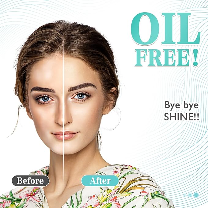 2pack Natural Oil Absorbing Sheets For Face with Skin Care