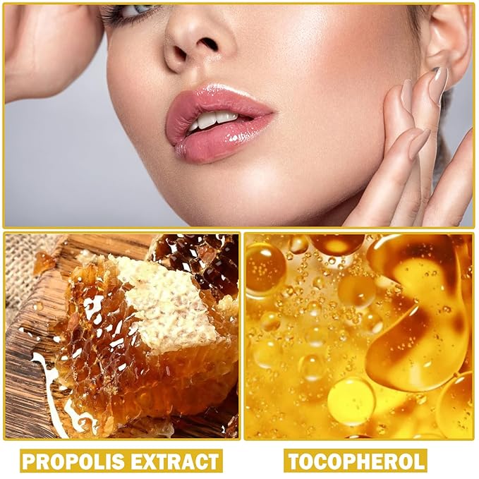 2PCS Bee Lip Balm Honey Pot