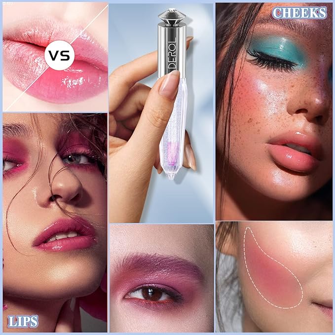Color Changing Clear Liquid Blush for Cheeks and Makeup - 5ml