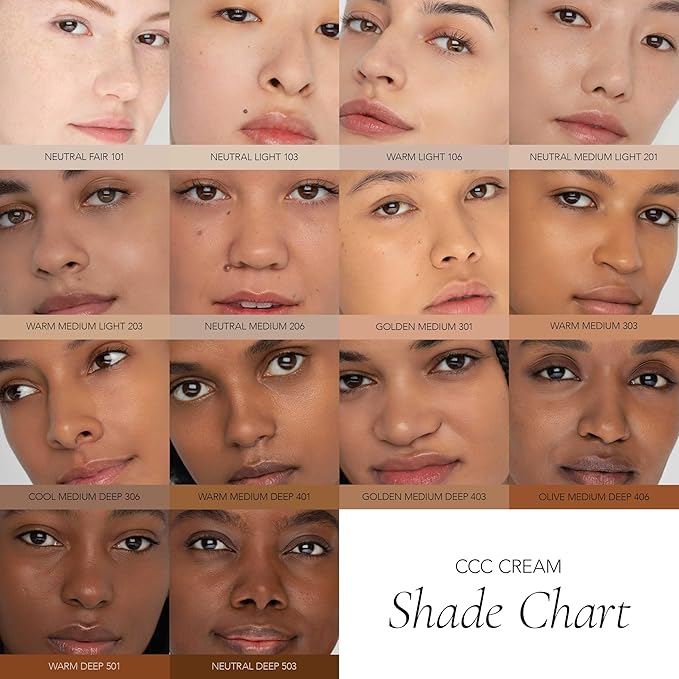 CLE Cosmetics CCC Cream (Neutral Deep 503 / SPF 30) - Color Correcting With Sunscreen - Lightweight, Hydrating Foundation - BB & CC Hybrid - Light to Medium Coverage - 1 fl oz