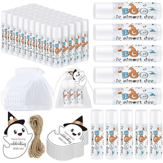Demissle 50 Pcs Baby Shower Lip (Ghost)