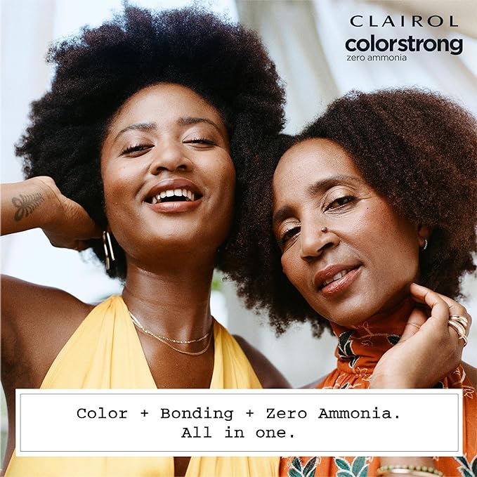 Clairol ColorStrong Permanent Zero Ammonia Hair Dye, 6.1 Light Ash Brown - Machu Picchu Hair Color, Pack of 1