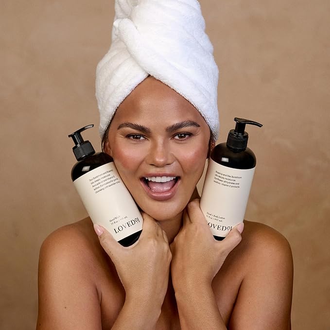 Hand & Body Lotion, John Legend Skincare, Fragrance-Free, Daily Lightweight Cream, Formulated with Shea Butter & Vitamin E, 15 oz