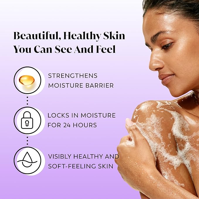 Olay Body Wash for Women, Age Defying with Vitamin E, 24hr Moisturizing, Hydrating & Refreshing, B3 Vitamin Complex, Free of Parabens & Phthalates, For All Skin Types, Scented, 33 fl oz (Pack of 4)