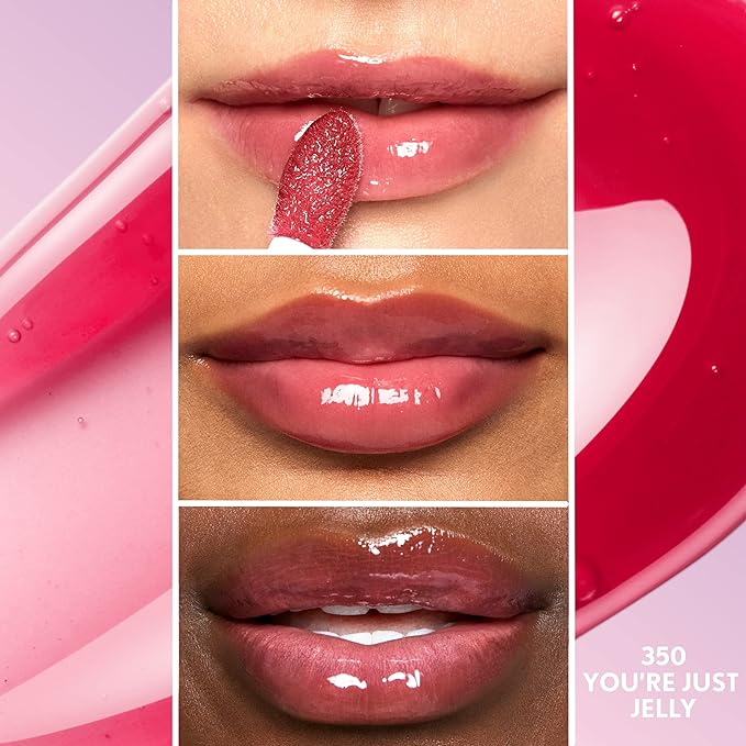 COVERGIRL Clean Fresh Yummy Lip Gloss, Sheer, Natural Scents, Vegan Formula - Youâ€™re Just Jelly