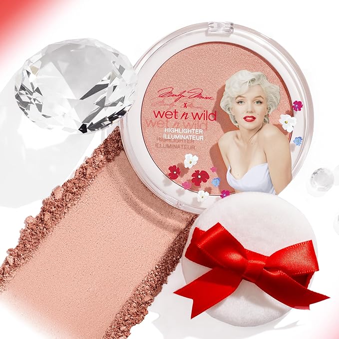 wet n wild Marilyn Monroe Collection Icon Highlighter - Peachy Pink