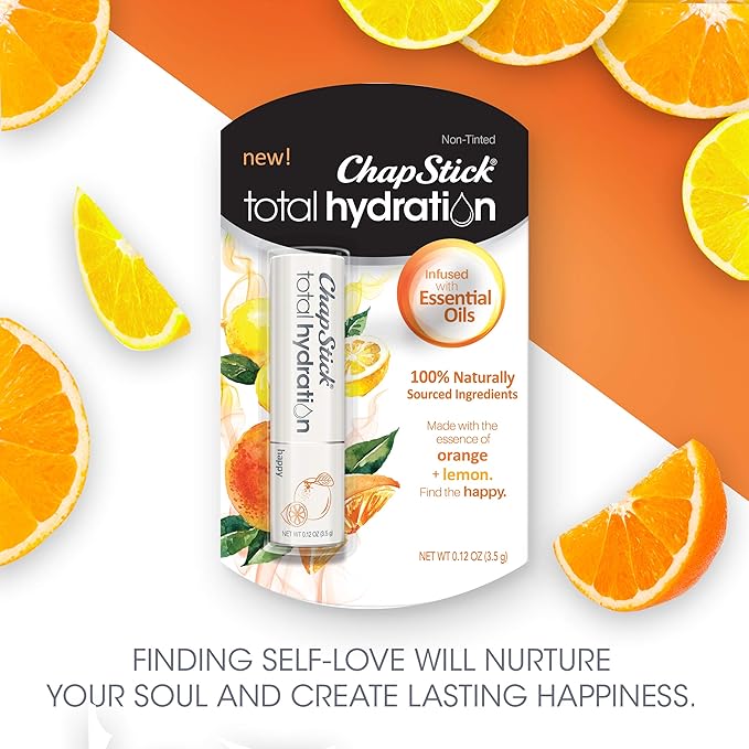 ChapStick Total Hydration Essential Oils Happy