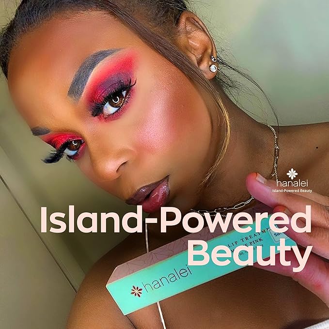 Hanalei Hydrating Lip Treatment Balm – Cruelty-Free, Paraben-Free Moisturizer for Severely Dry, Chapped Lips – Kukui Oil, Shea Butter & Grapeseed Oil –Mauve Pink Tint, Travel-Size 3-Pack (5g X 3)