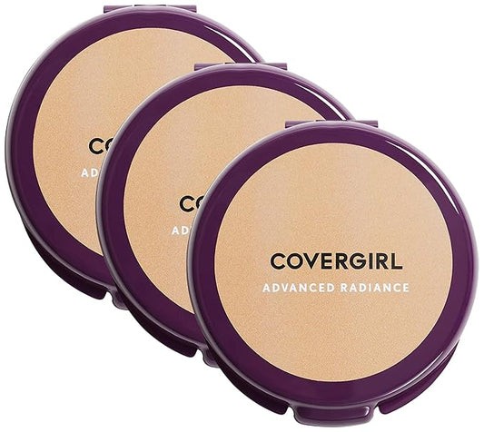 COVERGIRL Advanced Radiance Age-Defying Pressed Powder Natural Beige 120.39 Ounce (packaging may vary) (Pack of 3)