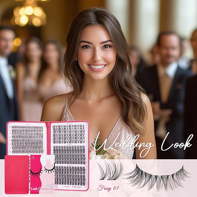 Lash Clusters Wispy - Lash Clusters,30D 40D Lash Clusters For Natural Look WideSpan 8-16MM Eyelash Clusters D Curl Lash Clusters For DIY Lashes At Home
