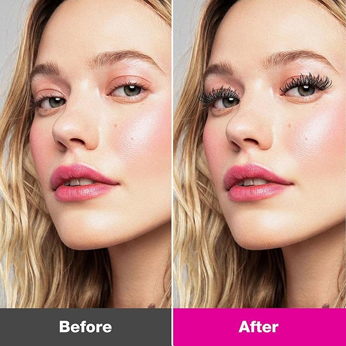 VEYESBEAUTY Lash Clusters Kit Eyelash Extensions Thin & Invisible Band DIY Individual False Eyelashes Newbie's Five-Second Series Lash Tray for Self-application, Sylph Lashes 8-18mm Mixed Length