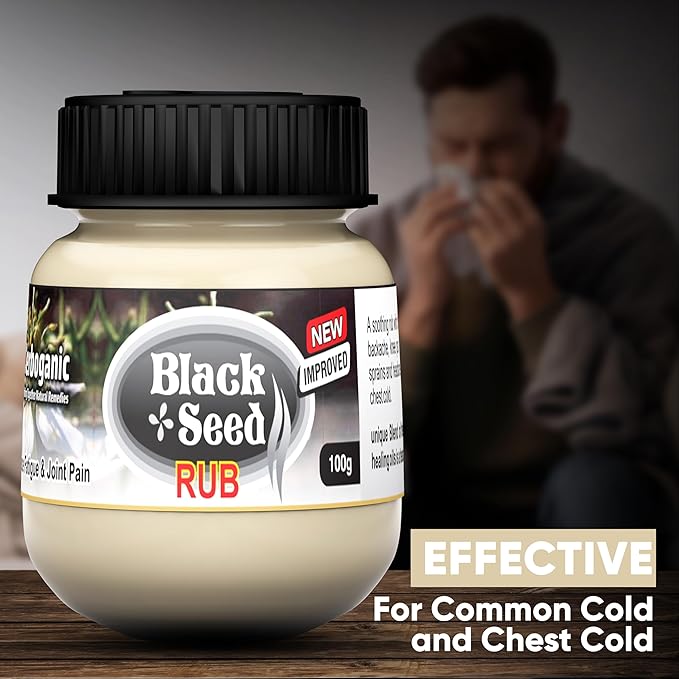 Black Seed Rub | Infused with Soothing Properties | Crafted to Provide Comfort to Joints, Muscles, Shoulders and Beyond | 3.5 oz.…