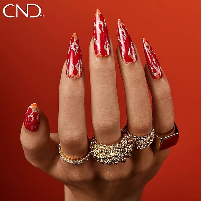 CND Vinylux Longwear Red Nail Polish, Gel-like Shine & Chip Resistant Color, Masquerade, 0.5 fl. oz