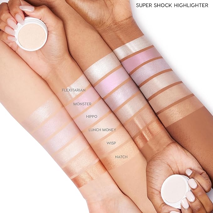 ColourPop Super Shock Highlighter Makeup - High-Pigment, Crème-Powder Face Makeup - Buildable & Blendable Formula with a Unique Bouncy Texture - Honeymoon (0.15 oz)