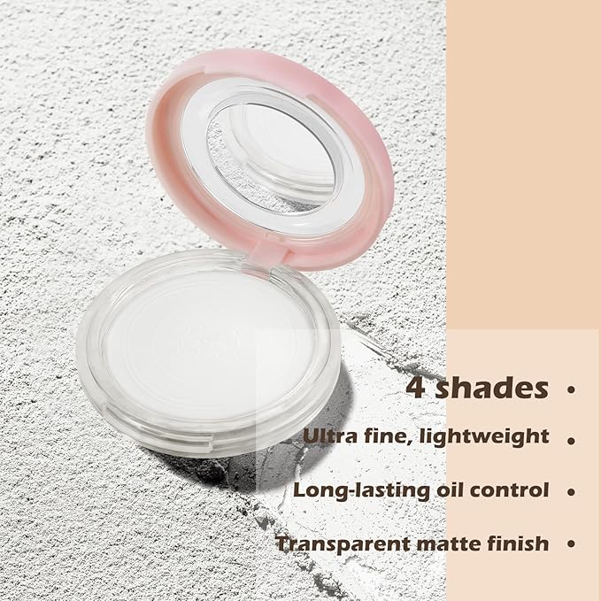 Boobeen Oil Control Matte Setting Powder Translucent Face Focus Effect