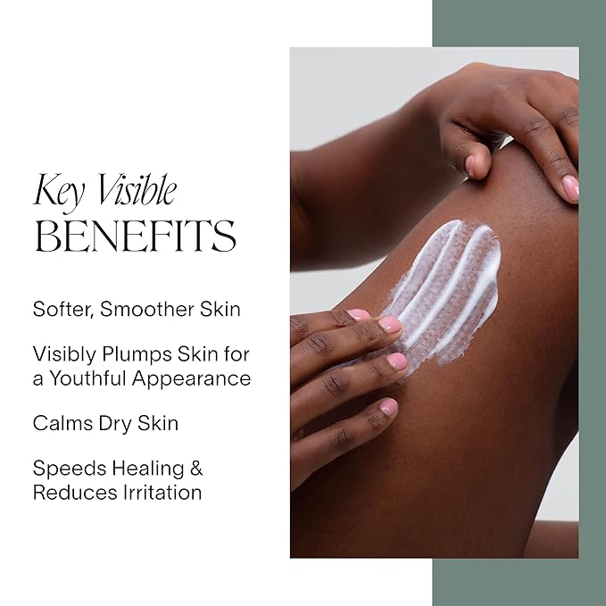 Doctor Rogers Body Cream. Hydrating Unscented Moisturizer for Dry Skin, with Shea Butter, Squalane, Ceramide, & Glycerin Moisturizing Lotion, 6.8 Ounce (200 ml)