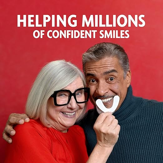 Sea-Bond Secure Denture Adhesive Seals, Fresh Mint Uppers, Zinc-Free, All-Day-Hold, Mess-Free, 30 Count (Pack of 4)