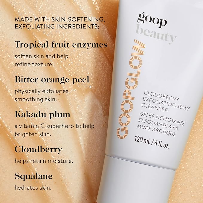 goop Beauty Exfoliating Jelly Cleanser |