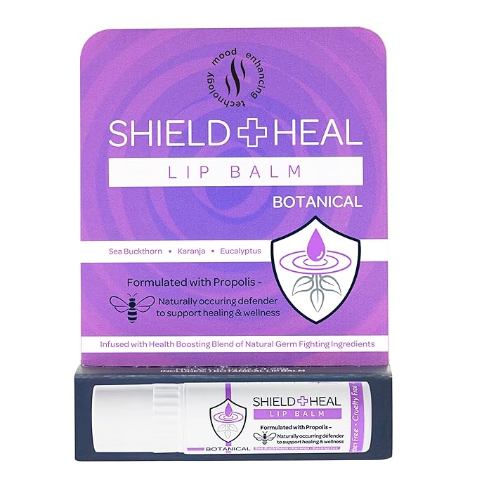 Botanical Lip Balm with Aromachology, Mood-Boosting Silky