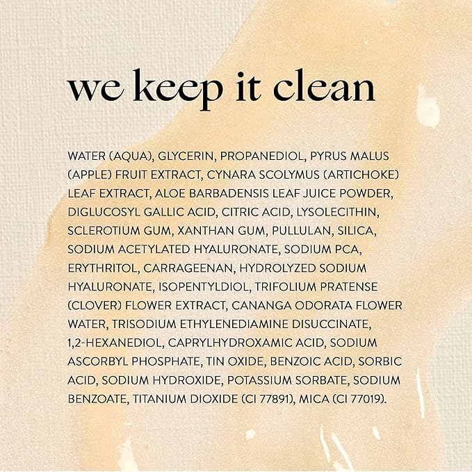 Honest Beauty Vitamin C Radiance Brightening Serum | Improves Skin Tone + Complexion | Vitamin C, Pearl, Hyaluronic Acid | EWG Verified + Cruelty Free | 1 fl oz