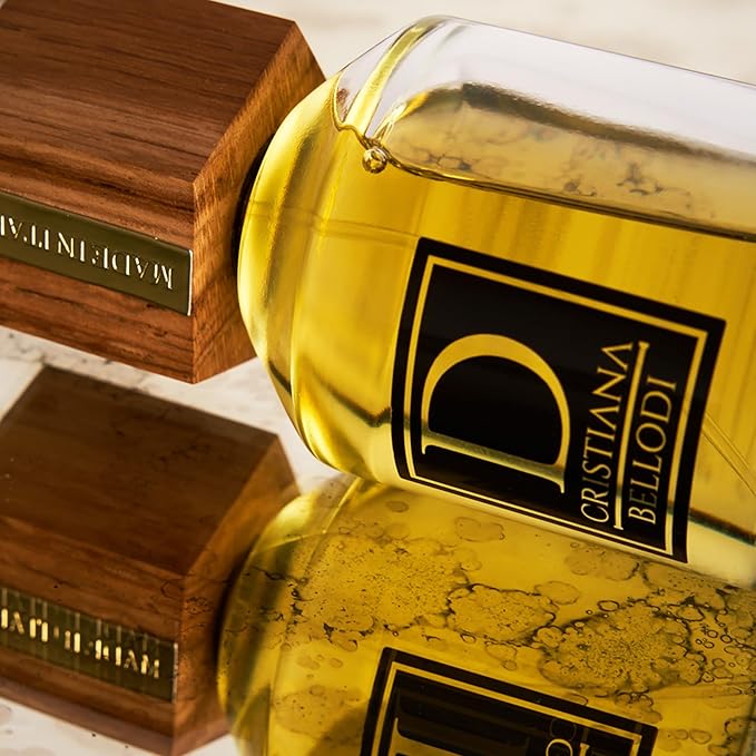 D for Unisex - Perfume for Women & Men - Long Lasting Cologne from Italy - Woody Floral Fragrance with Sweet Orange, Rose, Patchouli, Jasmine Notes - Eau de Parfum - 3.4 oz EDP Spray