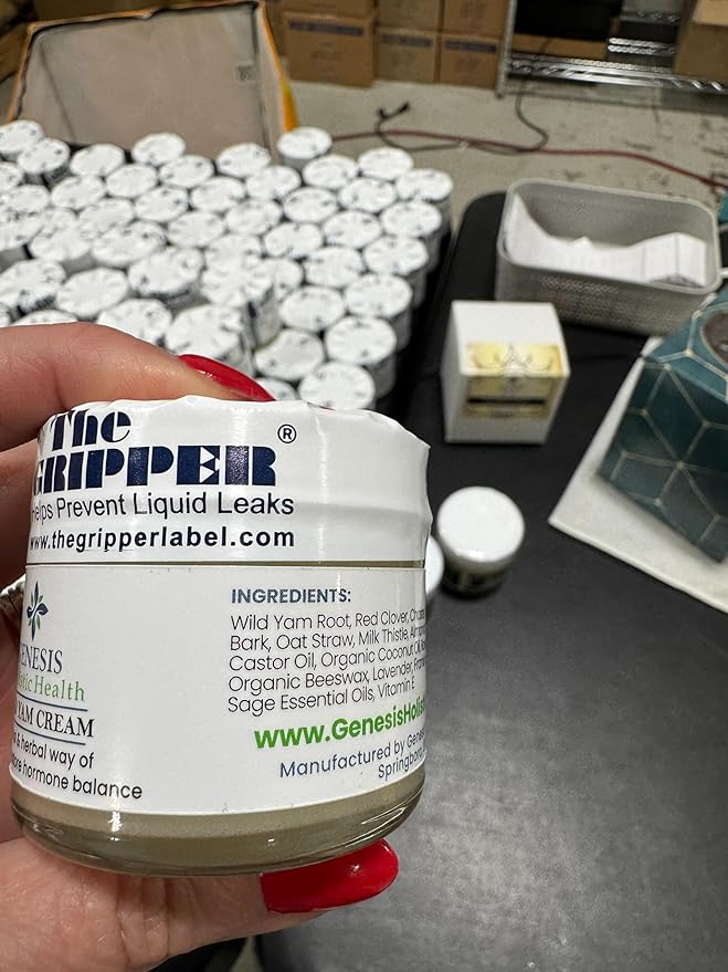 Genesis Wild Yam Root Cream, Organic Balancing Cream for Women, Deep Nourishment and Hydration, Made with Wild Yam Root, Chaste Tree Berry, and Red Clover, 2oz