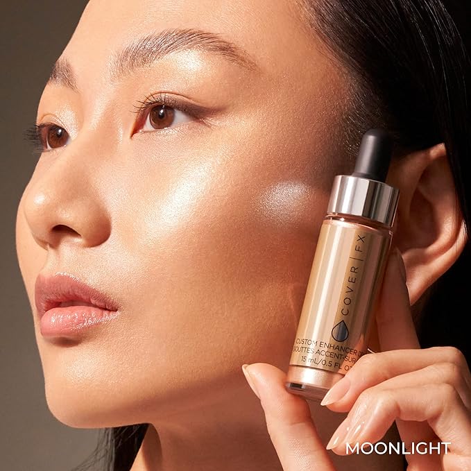 COVER FX Custom Enhancer Drops - Moonlight : Liquid Highlighter 15mL