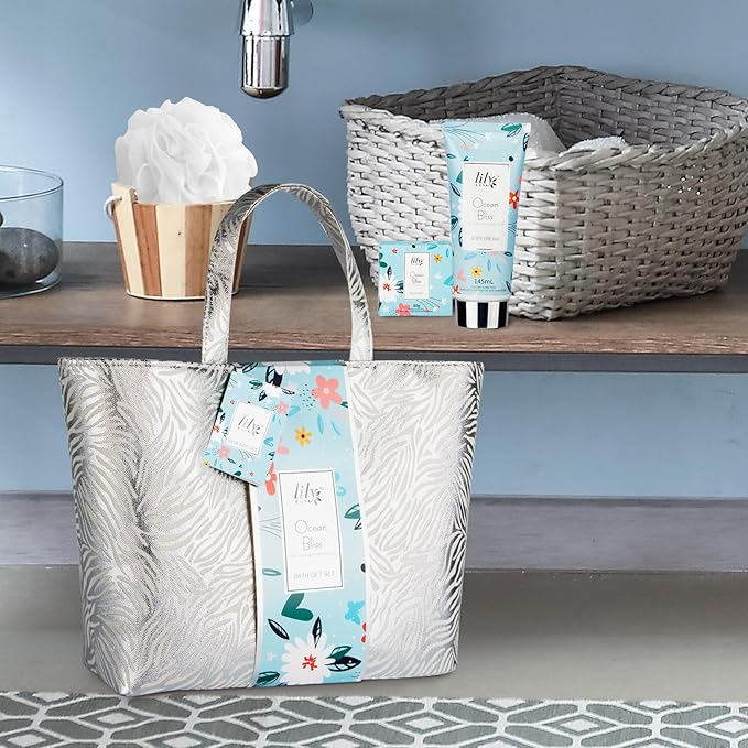 Mothers Day Gifts for Mom XXXL Relaxing Perfumes Spa Gift Set Luxury Bath & Body Gift Set with Shower Gel | Christmas, Birthday, Pampering Gifts for Her, Wife Self Care Bridal Shower Pamper Kit