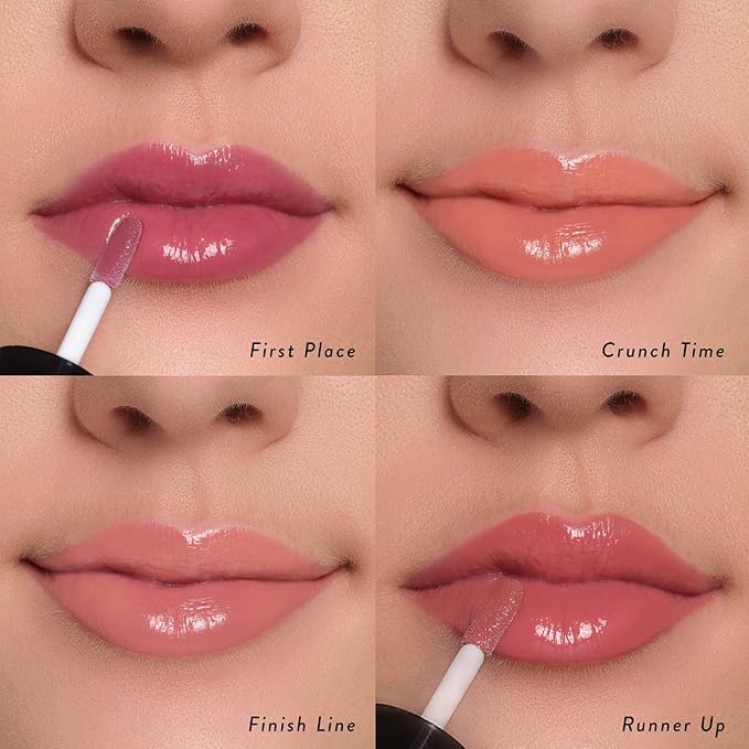 LAURA GELLER NEW YORK Treat-n-Go Tinted Non-Stick Hydrating Lip Oil, Finish Line