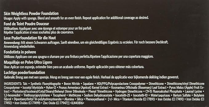 Bobbi Brown Skin Weightless Powder Foundation, No. 3.5