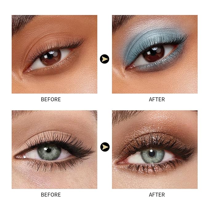 Eyeshadow Stick, Shimmer and Matte Cream Eye Shadow Brightener Sticks Eyeliner Pencil Crayon, Waterproof Long Lasting Eye Highlighter Stick Makeup,0.056 Oz(#10-Cornflower)