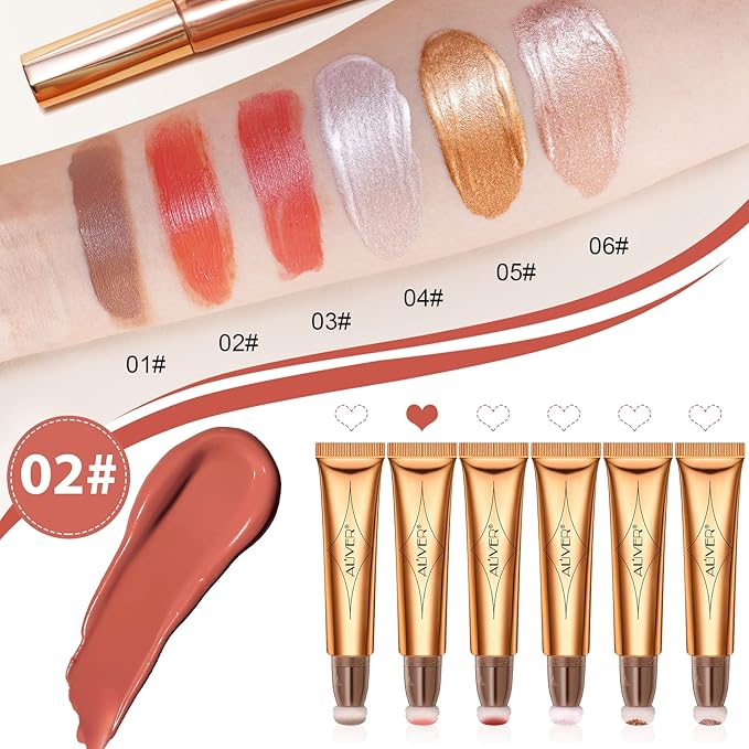 Blush Beauty Wand, Matte Face Blush with Cushion