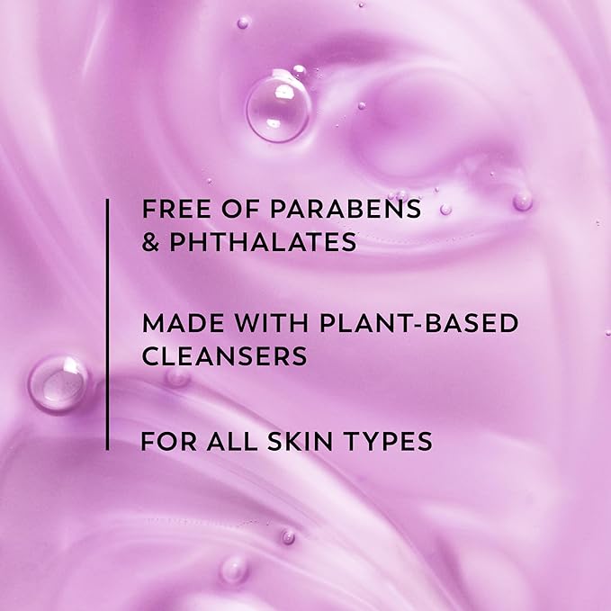 Olay Body Wash for Women, Fresh Radiance, Refreshing & Renewing, Made with Plant Based Cleansers, B3 Botanical Complex, For All Skin Types, Peach & Cherry Blossom Scent, 22 fl oz (Pack of 4)