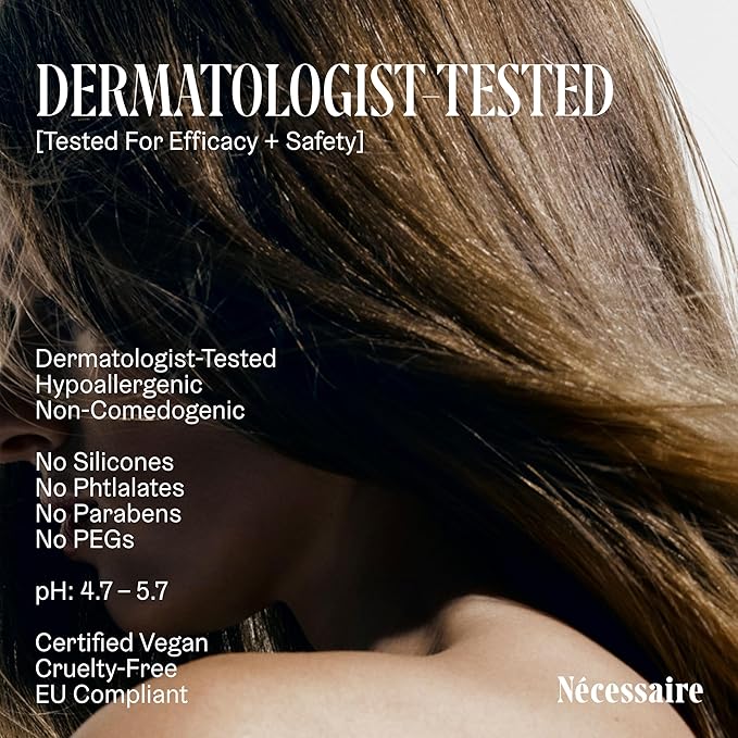 Nécessaire Rosemary Serum | For Denser, Fuller, Healthier Looking Hair Women & Men | 70% Rosemary Water, Oil, Extract + 5% Capixyl™| Good For Hair Thinning | Quick-Dry, No Residue | Vegan | 1 fl oz